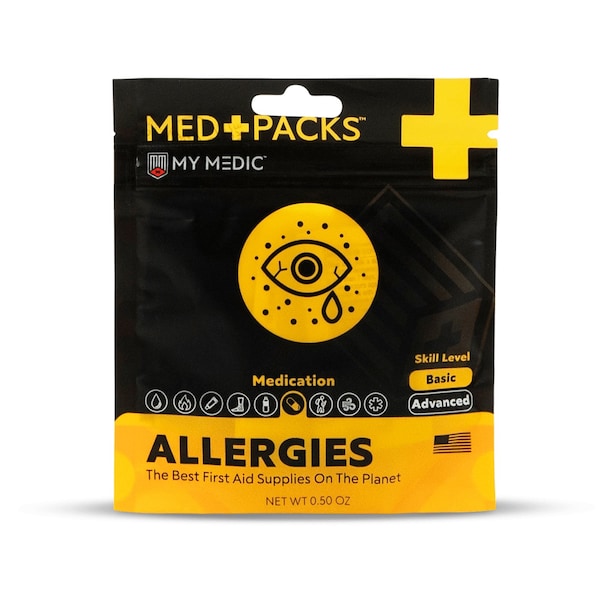 My Medic First Aid Kit, Yellow, 9, 4.9 in MM-KIT-S-MD-PK-ALRG-EA - main